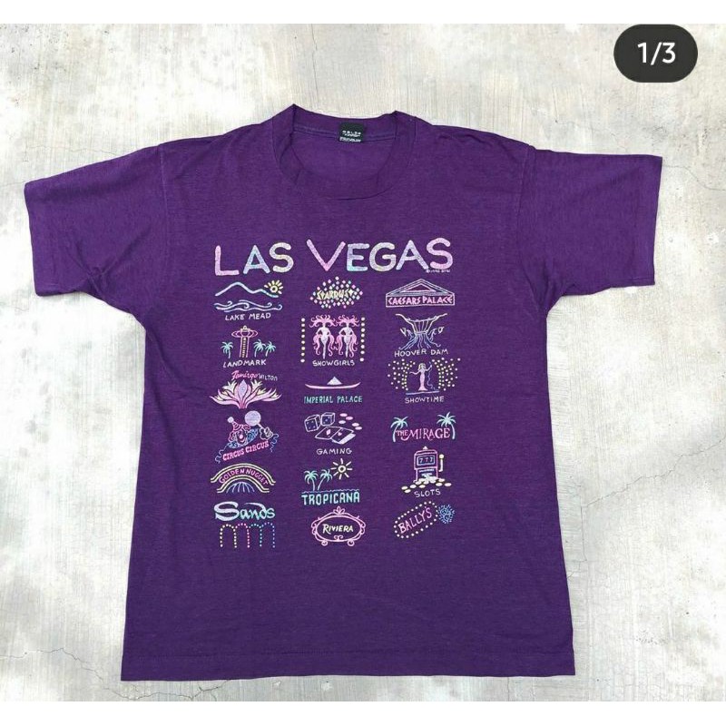 KAOS VINTAGE LAS VEGAS SECOND SINGLE STITCH