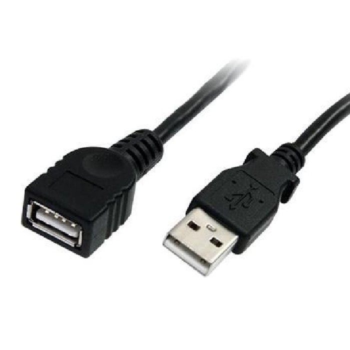 SKU-1067 KABEL USB MALE FEMALE 10M HITAM / PERPANJANGAN USB EXTENSION