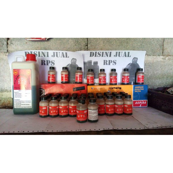 RPS Cleaner Pembersih Kerak Mesin Motor Mobil Blok Clean Bureng Cairan Solution 1liter 1 Liter 1lt