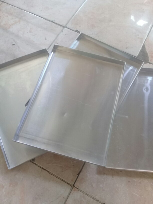 4 Pcs Loyang Kue Kering Ukuran 27x20 Cm / Loyang Kue / Loyang Kuker