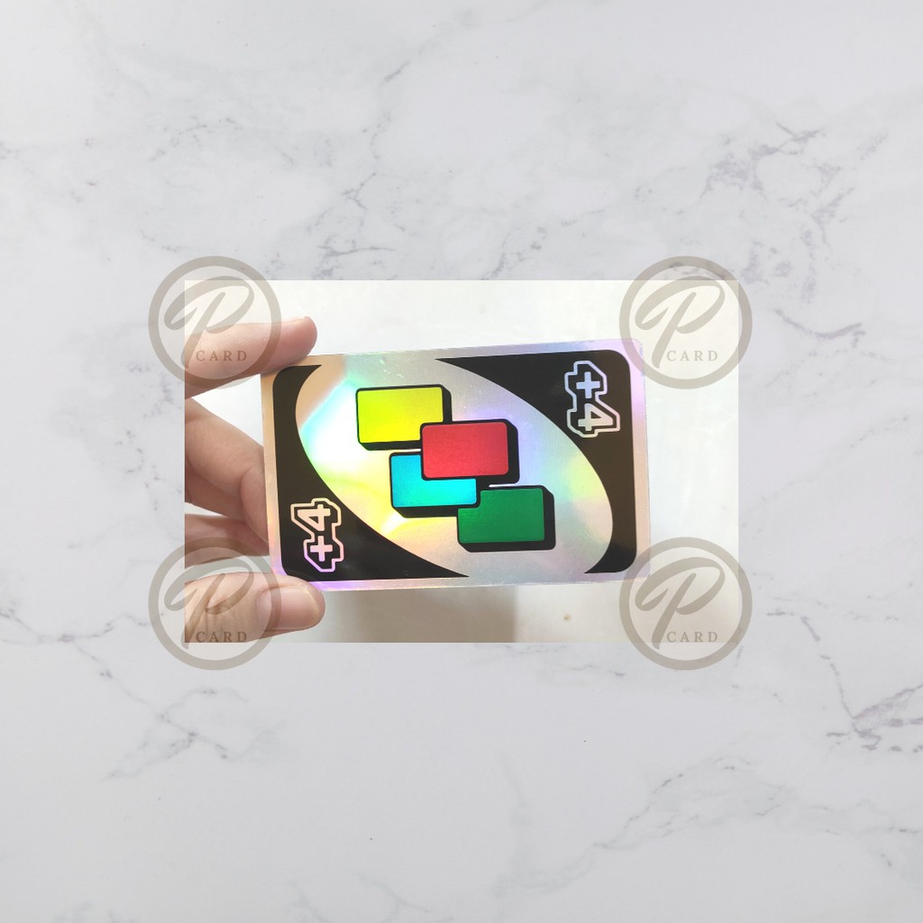 UNO CARD HOLOGRAM SERIES - Card Cover Skin Sticker - PLIATA Stiker Kartu ATM, E-Money, E-Toll