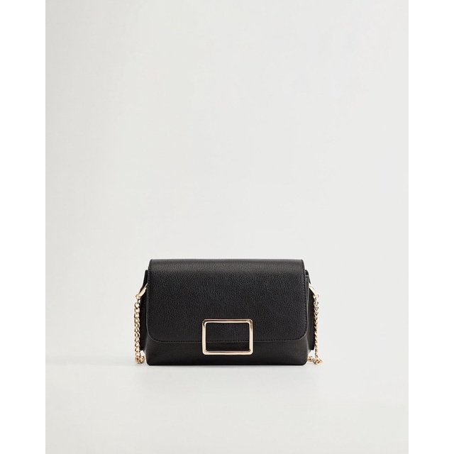 MANGO Buckled flap bag