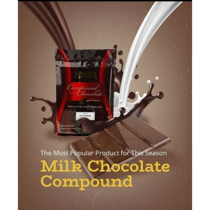 

SCHOKO DARK MILK COMPOUND 1KG