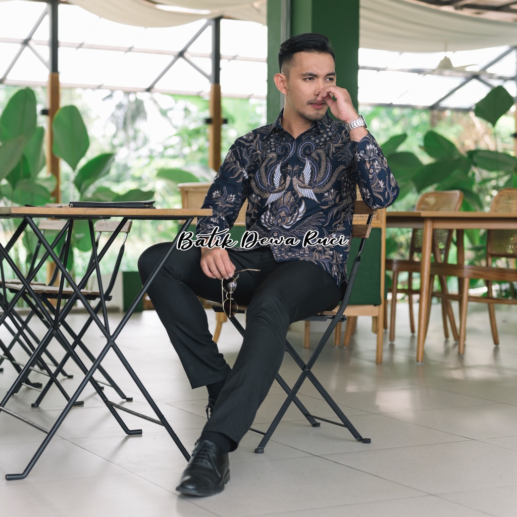 Kemeja Batik PEKSI SUMULUR FULL FURING Katun Halus Size M-XXL Termurah