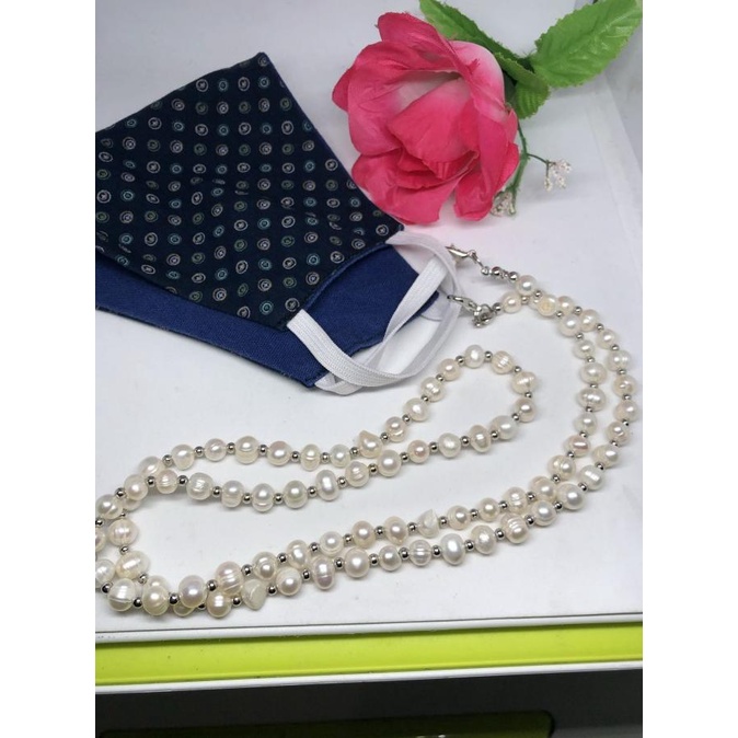 

Office & Stationery | Document Organizer | Strap Tali Lanyard Gantungan Masker Mutiara Air Tawar | Best Seller