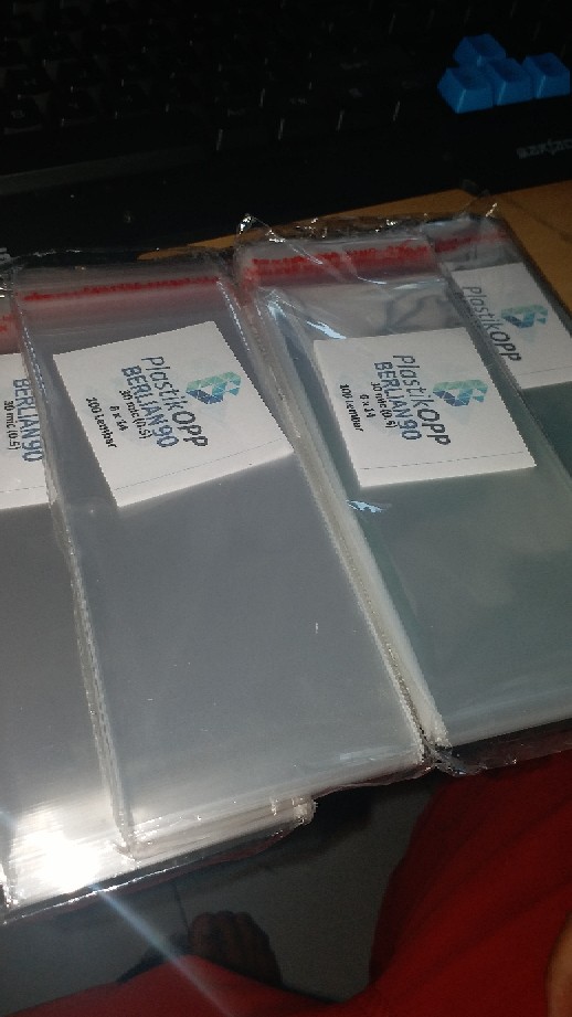6 X 14 Cm Plastik Opp Tebal 30 Micron (0,5) Plastik Kemasan Termurah / Plastik Undangan
