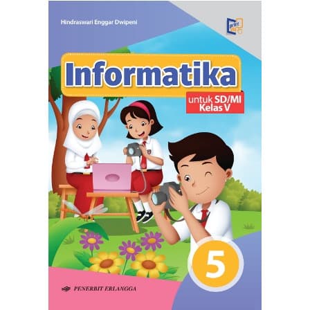 ✨ READY✨ Informatika Kelas 5 SD Erlangga TIK Komputer