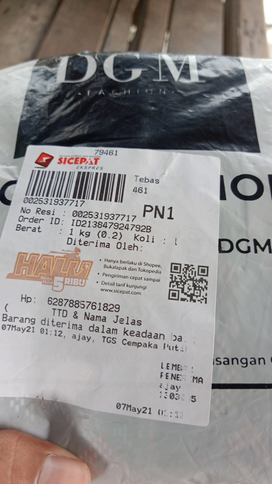 Dgm Fashion   Kemeja Batik Lengan Panjang Songket Hitam Premium 5506