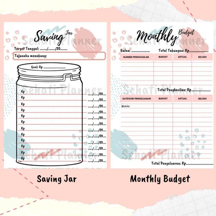 

Binder | Financial Planner Planner Keuangan Bullet Journal Binder Loose Leaf Kualitas Terbaik