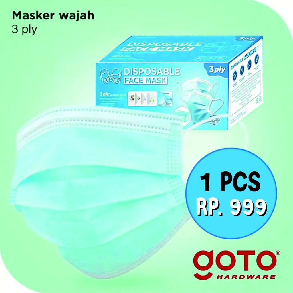 MASKER Goto 3ply earloop
