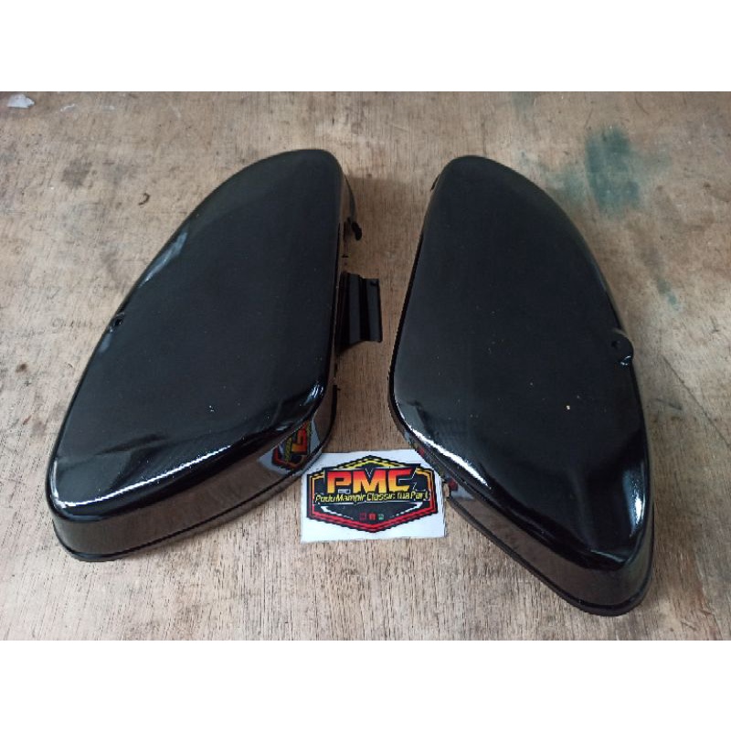 bok aki c70 hitam - tepong aki c70 - tutup aki c70 - box aki c70 sepasang
