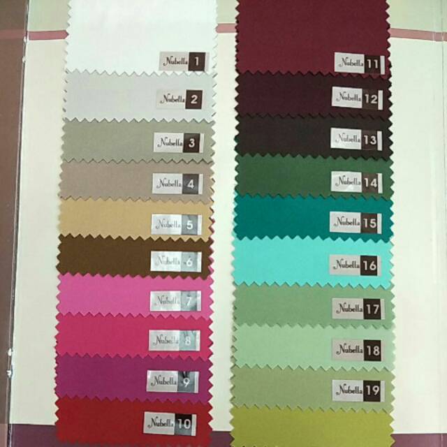 kain bahan nubella