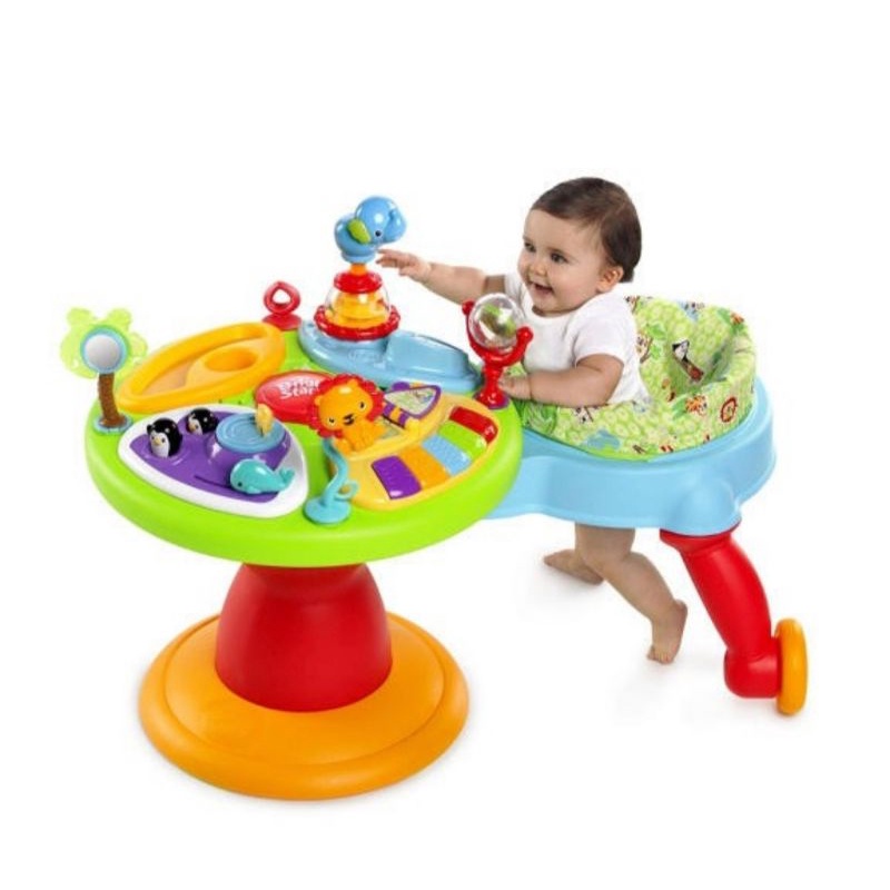 Around We Go Bright Starts Zippity Zoo Baby Walker Preloved