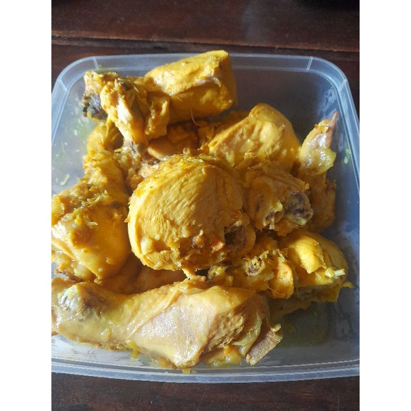 

ayam ungkep 1 ekor isi 10 potong