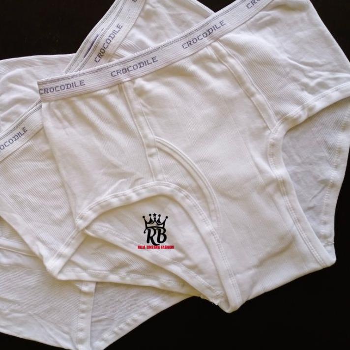 Langsung Kirim Celana Dalam Pria Crocodile Salur Vintage Sisa Export