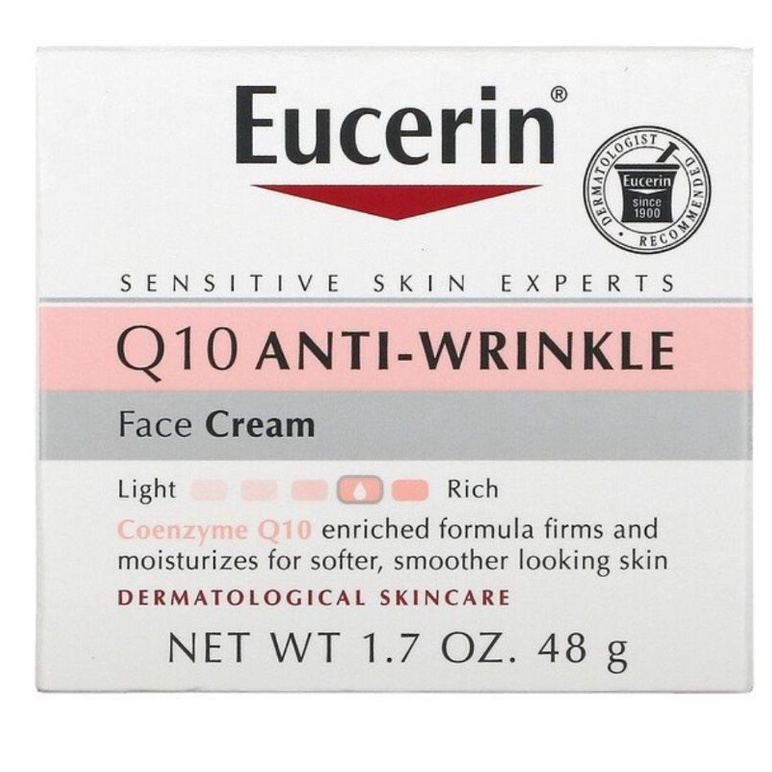 Eucerin Q10 Anti Wrinkle Face Cream 48 Gr