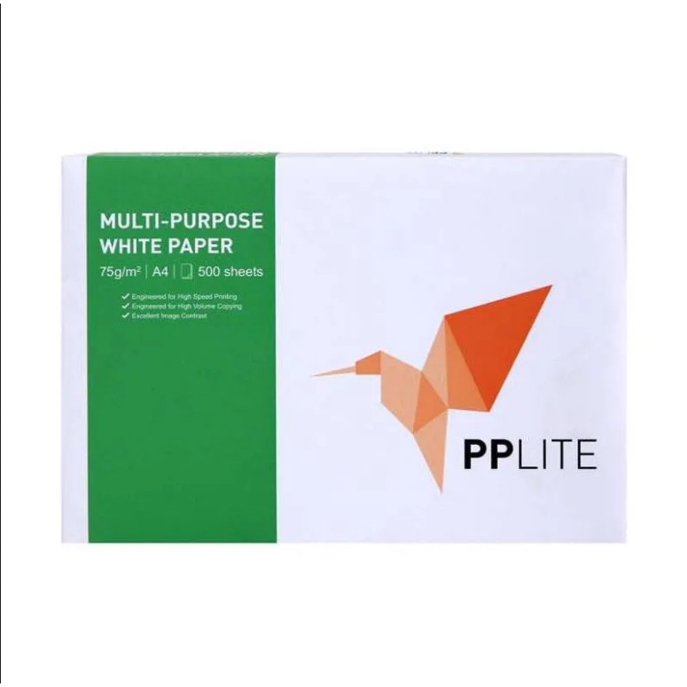 

KERTAS HVS PP Lite (kertas Print & Foto Copy) Uk. A4 - Folio