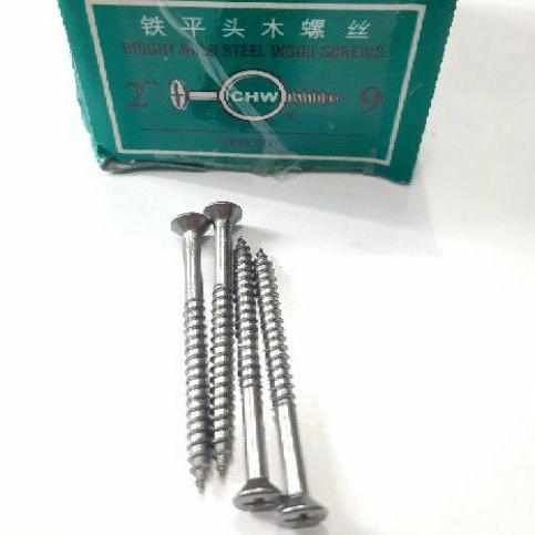 Sekrup Kayu CHW 2&quot; × 9 Inch / Wood Screw (A168)