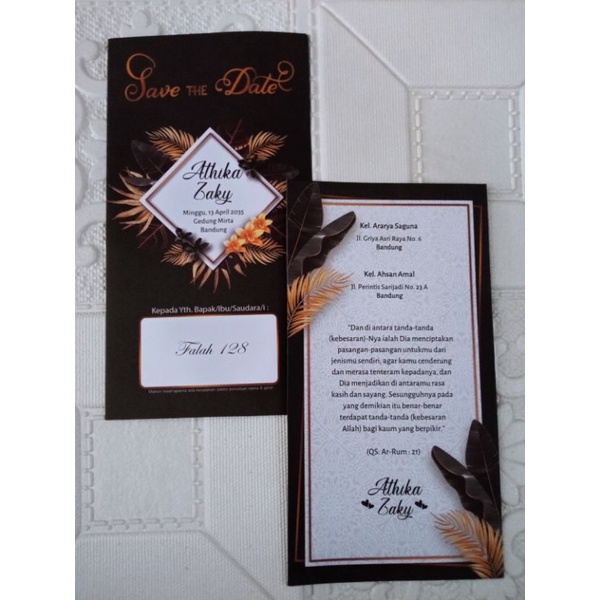 Kertas Blangko Undangan Falah 128 Murah