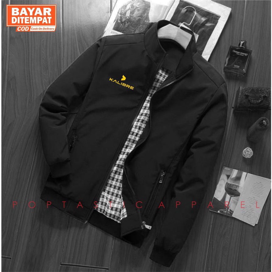 Jaket Musim dingin Jaket parasut pria Bomber hurrington Formal Taslan Waterproof