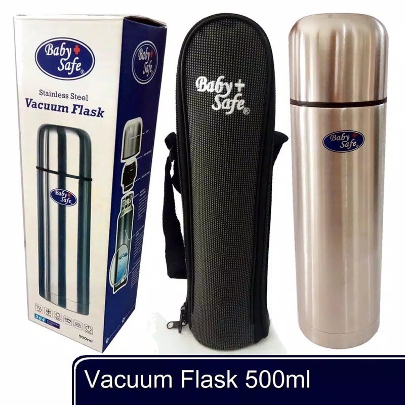 Baby Safe Thermos Vacuum Flask 500ml TER02 / Termos Baby Safe 500ml