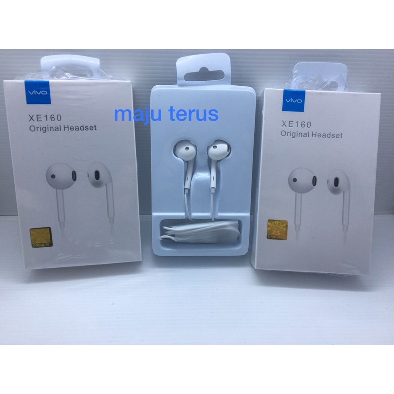 Headset VIVO Original Hifi Handsfree Earphone XE160 Vivo With Mic XE680 V9 V15 V15 pro V11 V11 pro V19 Y12 Y12i Y12S Y15 Y17 Y20 Y20i Y20S Y21 Y21S Y30  Y30i Y50 Y50i Y51 Y51 2020 Y53 Y55 Y65 Y66 Y67 Y69 Y71 Y75 Y79 Y81 Y83  Y85 Y91 Y91C Y93 Y95 Y97