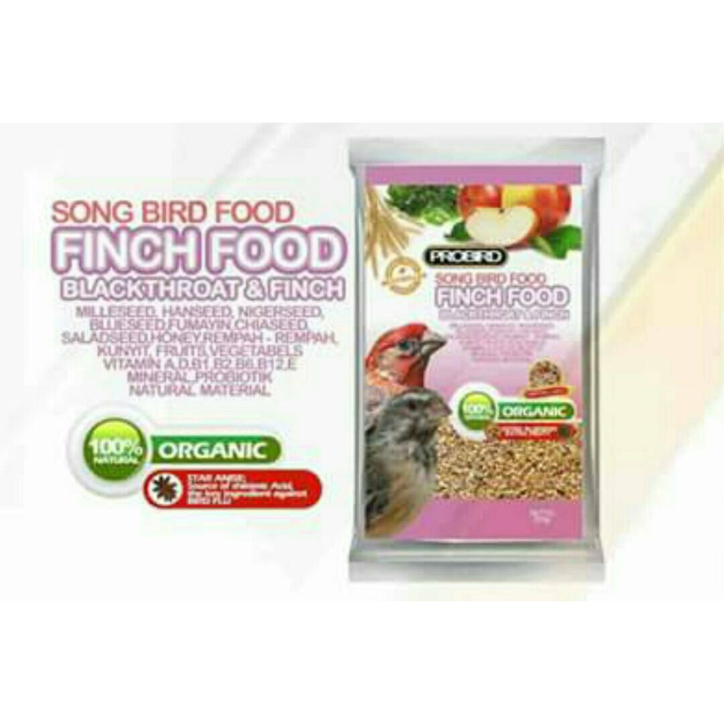 Pakan Burung Finch Blackthroat Siskin Gf Sanger Dll By Probird