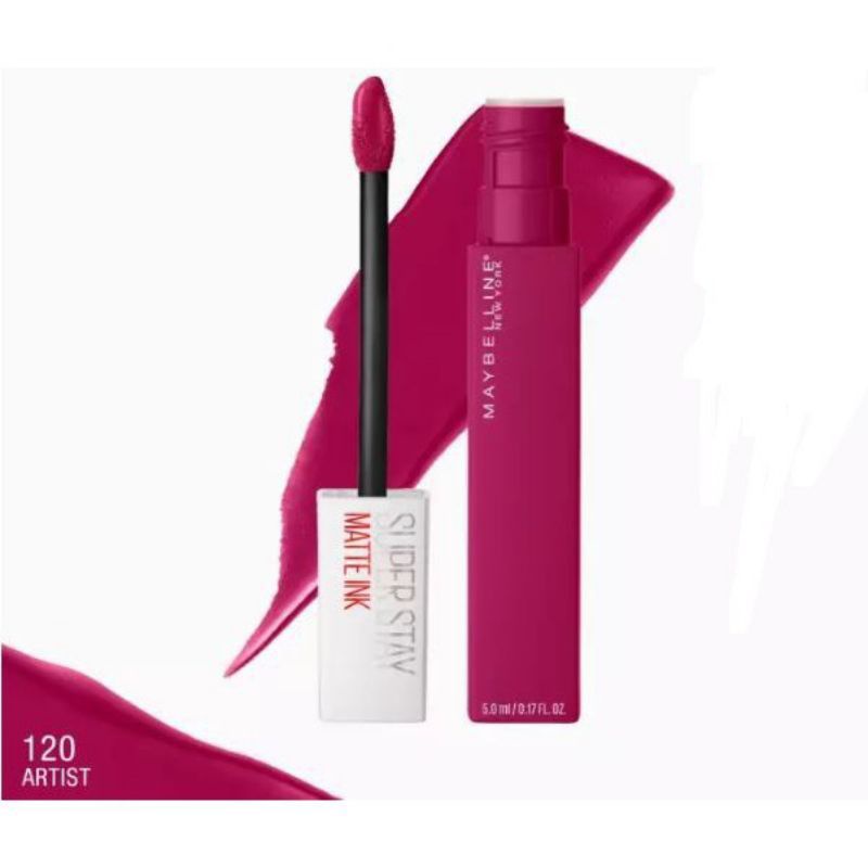 Maybelline Superstay Matte Ink 120 Artist - lipstik tahan lama