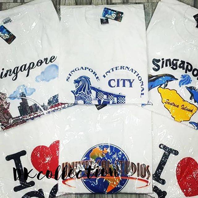 Kaos singapore oleh oleh Singapore kaos Singapura souvenir singapura