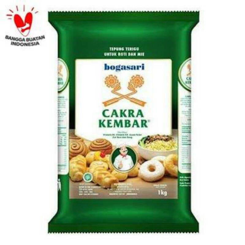 

Tepung Cakra Kembar premium 1 kg