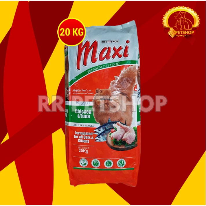 Makanan Kucing Dewasa - Maxi Cat 20Kg