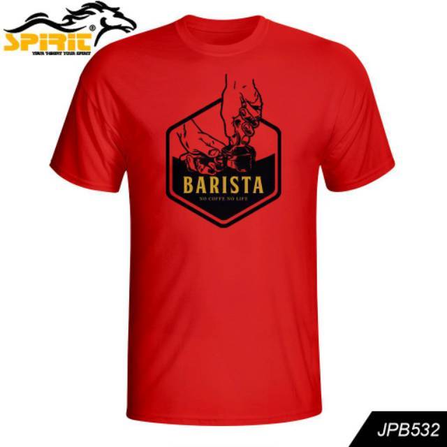 Baju Kaos Coffee Barista/Pecinta Kopi