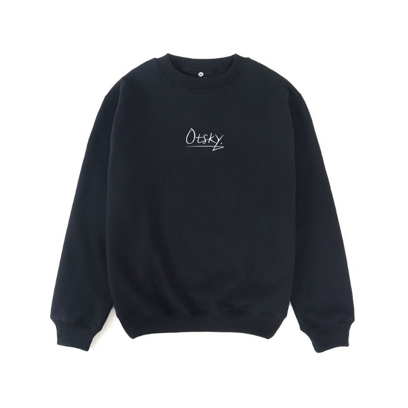 Otsky Crewneck Underline Black