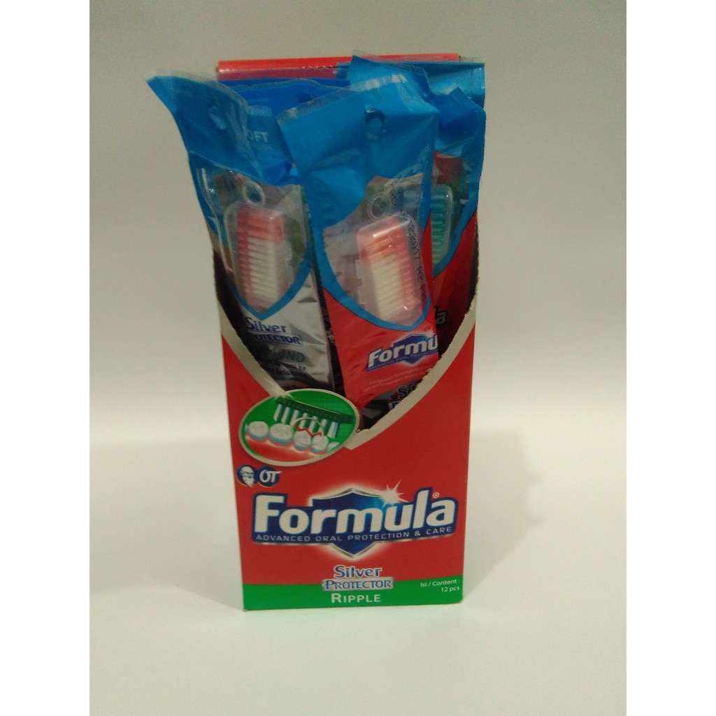 sikat gigi FORMULA SOFT BRUSH (rata)