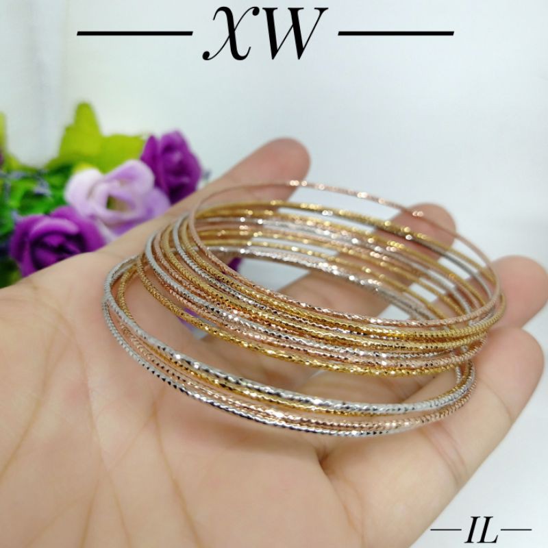 Gelang keroncong set 12pc G06105
