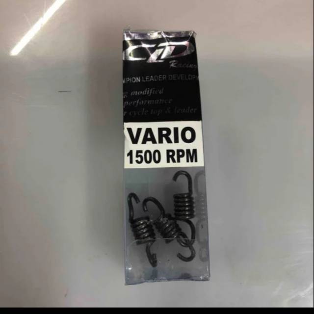 Per kampas Ganda racing vario 1500 rpm merk CLD