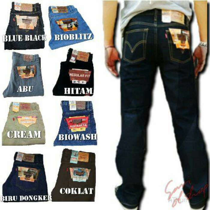  Celana  Jeans Standar Levis  Reguler Pria  Harga Termurah 