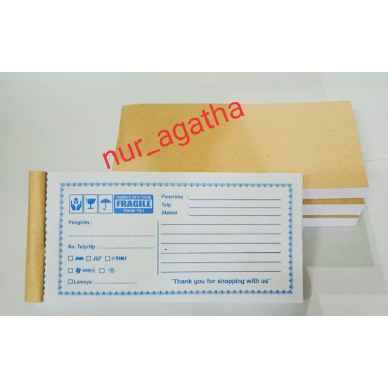 

Label pengiriman isi 100/label olshop
