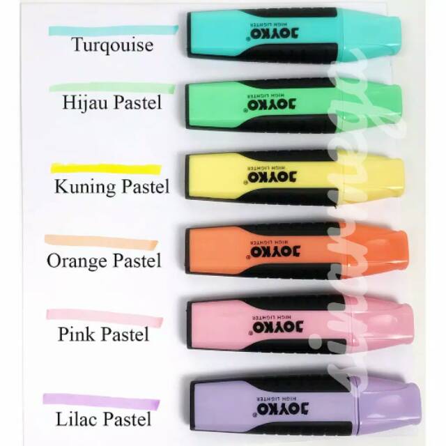 

Joyko Highlighter/ Stabilo Joyko Pastel Color HL11
