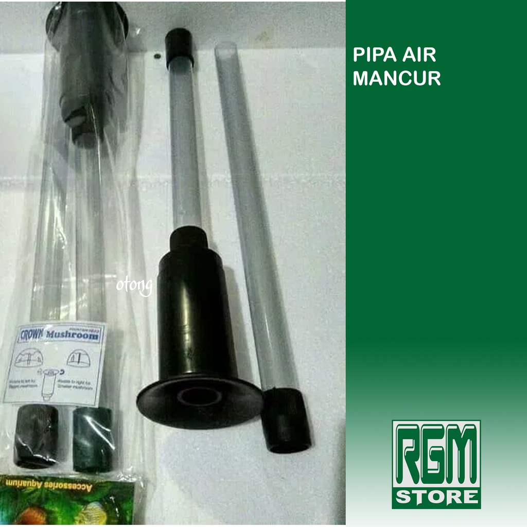 Pipa nozzle air mancur model payung jamur umbrella kolam ikan