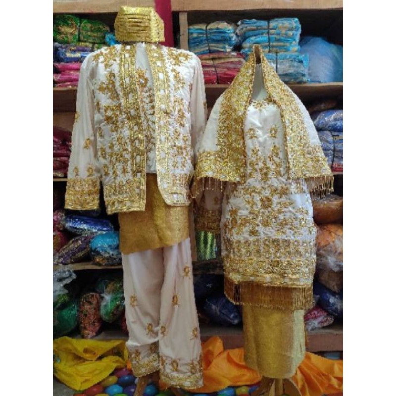 sepasang baju caple koto gadang/baju adat Minang