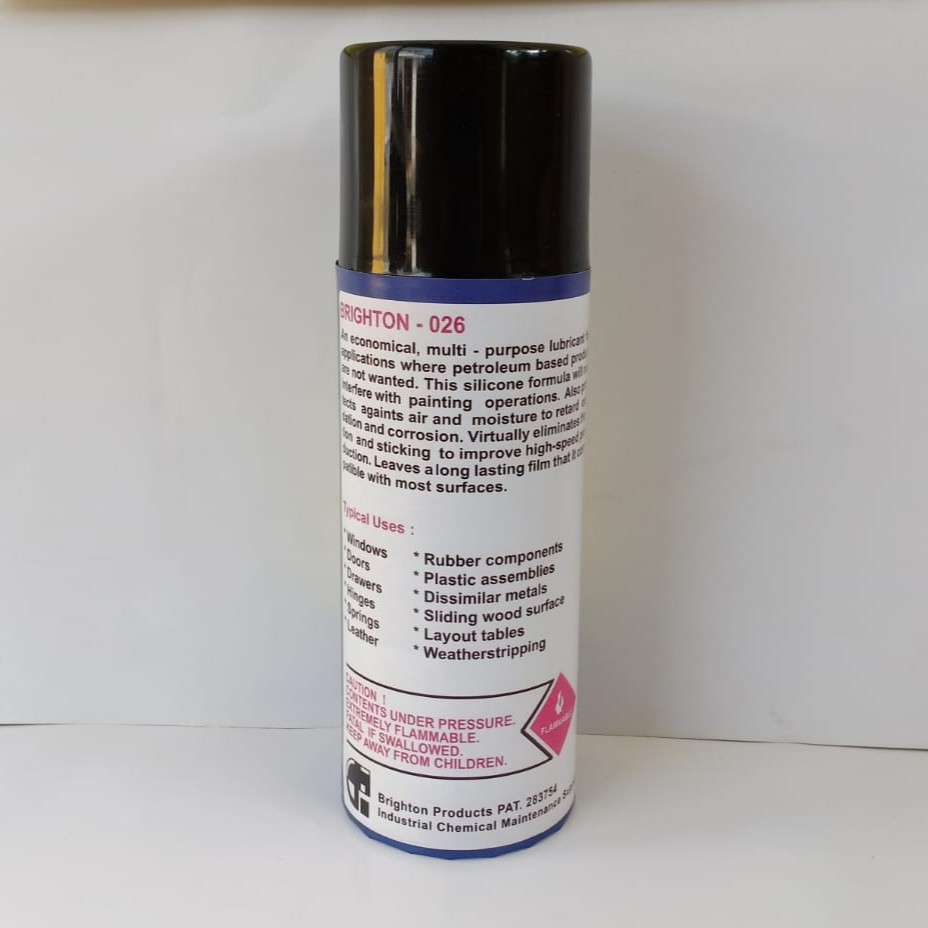 SILICONE LUBRICANT BRIGHTON 026 - ALL PURPOSE SILICONE LUBRICANT 340gr