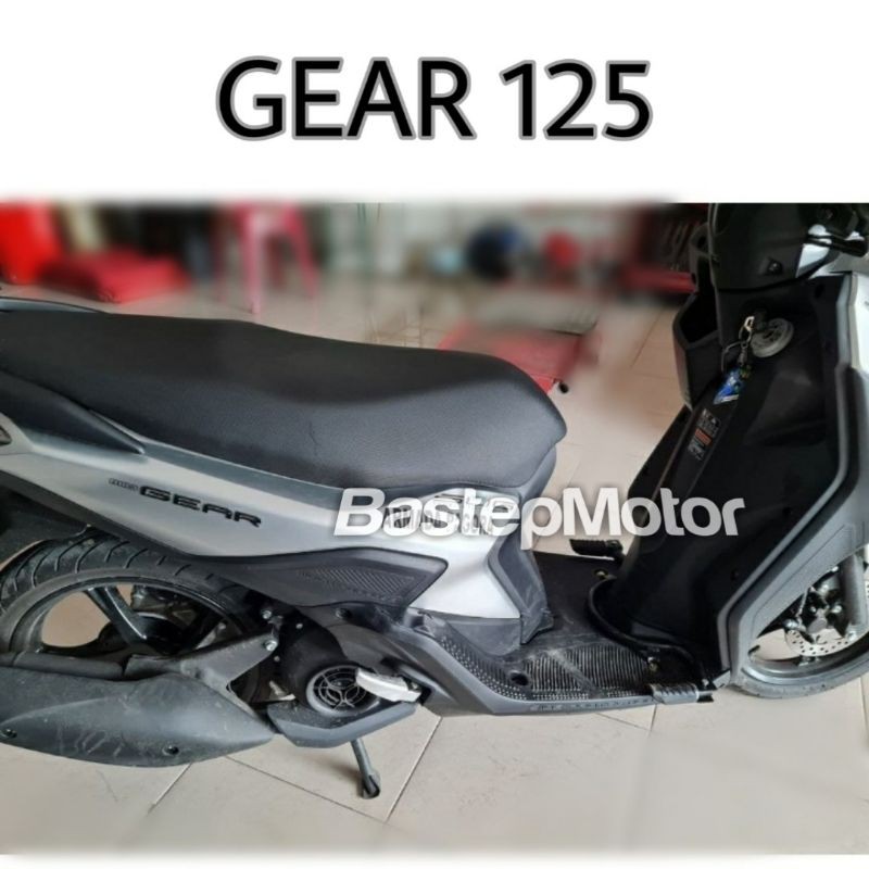 BASTEP DEPAN FOOTSTEP PIJAKAN KAKI YAMAHA GEAR 125 PNP TINGGAL PASANG BONUS BAUT