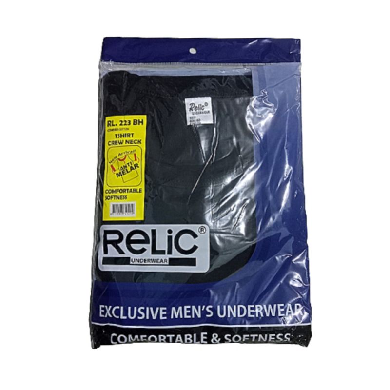 RELIC Kaos Oblong Pria Exclusive Mens Underwear Crew Neck Kaos Dalam Pria Oneck Original Dewasa