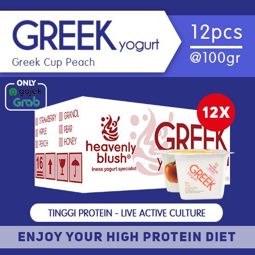 

Heavenly Blush Greek Cup Peach [100gr x 12 pcs]