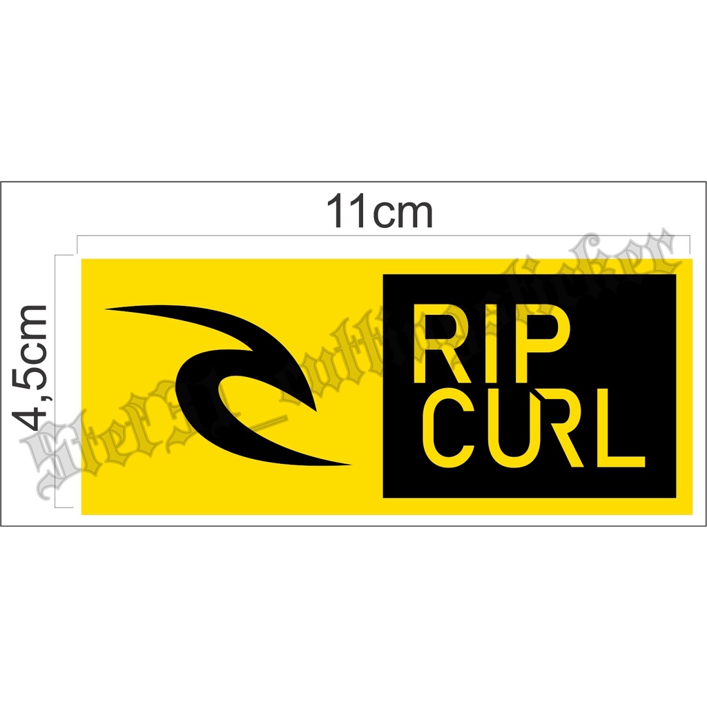 

Stiker cutting logo rip curl, sticker ripcurl