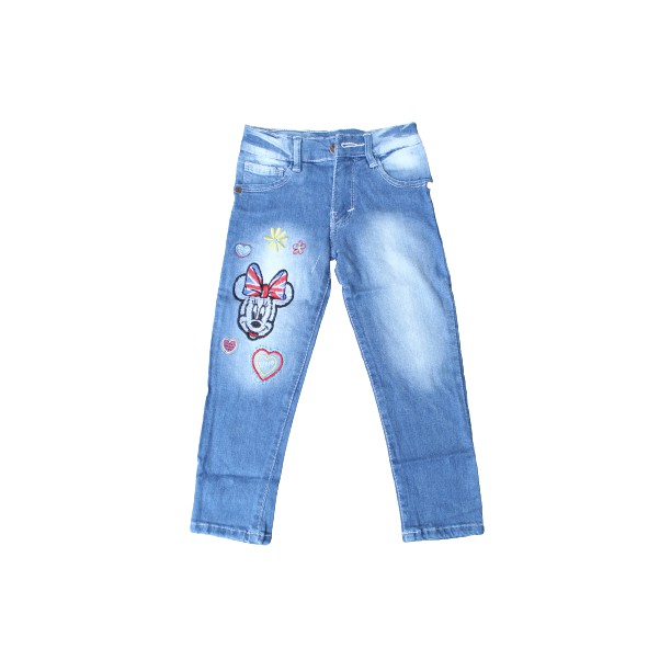 pencil club celana jeans pencil panjang anak perempuan size 4-12thn