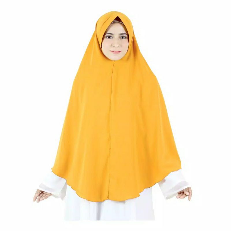Jilbab Instan Bergo Wolfis Premium Grade A // Jilbab Wolfis Premium XL jumbo