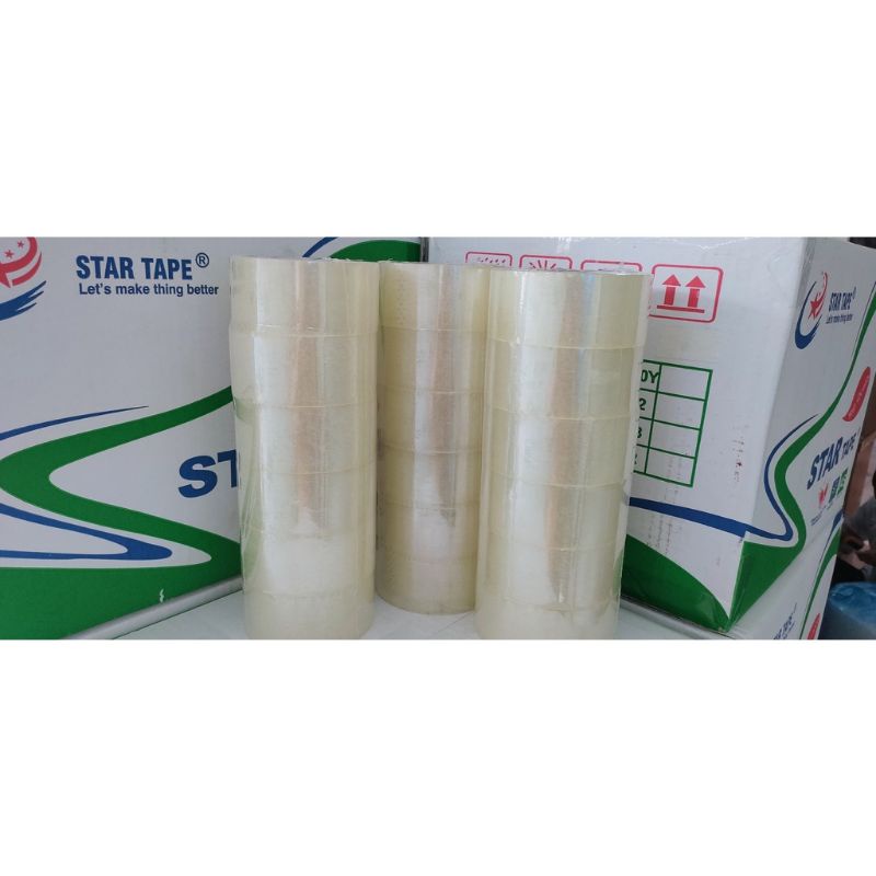 

(Gratis ongkir & Termurah) Lakban/Tape Warna Bening dan Coklat 48 mm & 80 Yard