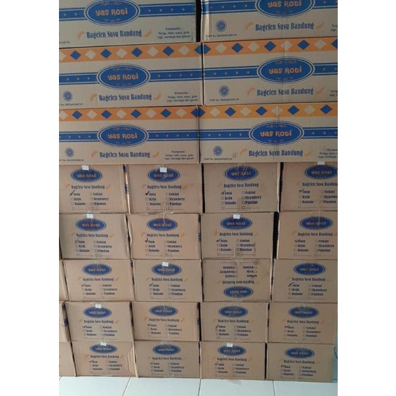 Roti Kering Bagelen 1 Dus Murah Isi 4 Rasa Coklat Yas Roti
